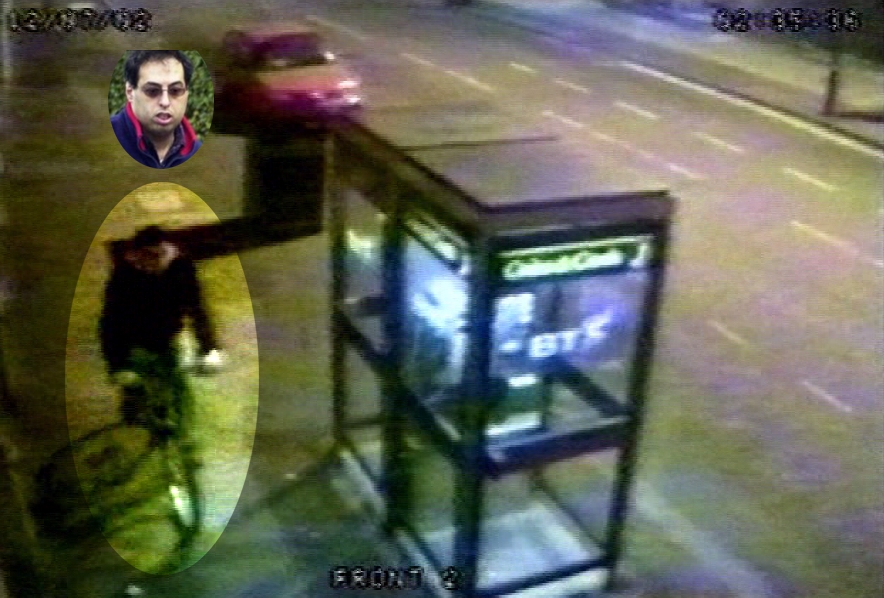 Man believed to be Danilo Restivo cycling along Charminster Road
